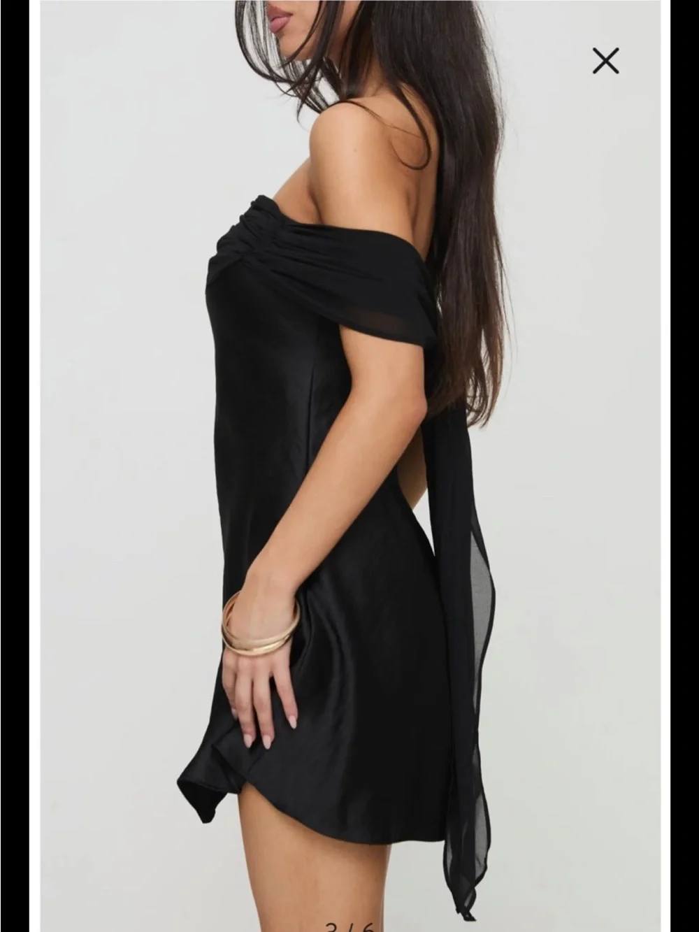 Princess Polly Women’s Adoration Mini Dress in Black size 6 - Picture 5 of 9